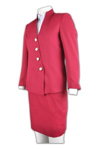BWS050 women business suit made hk administration working suits online purchase ordering supplier wholesale company hk   affordable women's business suits